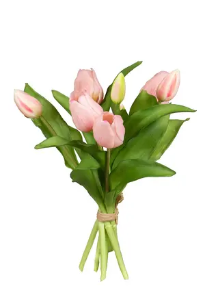 Tulpenbundel licht roze