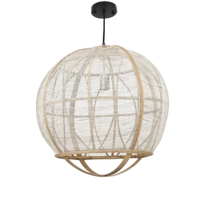 Pella hanging lamp beige - h50xd50,5cm